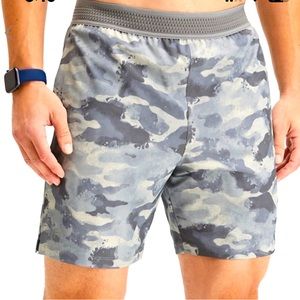 Fabletics shorts - training. Grey camo print. Size X- Large